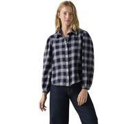 Levi’s Femme Chemise Western Journey à Boutons, Standard Fit, Bleu (Alarcon Plaid Navy), S