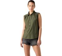 Levi’s Femme Chemisier Londynn Popover avec Col à Pointe, sans Manches