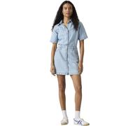 Levi’s Femme Robe Denim Logan Western en Coton avec Boutons