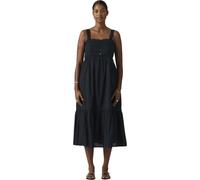 Levi’s Femme Robe mi-Longue Mimi en Coton, Ligne A, Noir (Anthracite Night), L