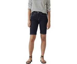 Levi’s Femme Short Denim Shaping Bermuda avec Stretch, Mid Rise, Bleu (Darkest Sky), 29