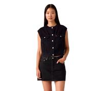 Levi´s ® Collarle Shrunken 90s Waistcoat Noir M Femme