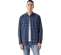 Levi's Jackson Worker Blairmore Indigo Yarndye Taille: S | Casual chemises Outlet | Homme | Bleu