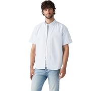 Levi’s Homme Chemise Manches Courtes, Relaxed Fit, Bleu (Waylon Stripe Della), L