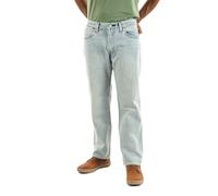 Levi’s Homme Jean 555 Relaxed Straight en Coton, Mid Rise, Bleu (Baby Blue Essentials), W29/L32
