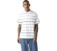 Levi’s Homme Polo Manches Courtes en Coton, Relaxed Fit, Multicolor (Rowan Stripe Bright), L