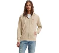 Levi's Homme Sweat à Capuche zippé Original Housemark Fog Neutrals L