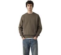 Levi’s Homme Sweatshirt à col Rond, Relaxed Fit, Marron (Garment Dye H225 Mai), L