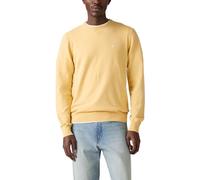 Levi’s Homme Sweatshirt Lightweight Housemark avec Stretch, Col Rond, Jaune (Straw), S