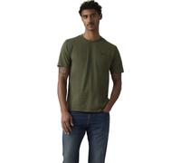 Levi’s Homme T-Shirt Original en Coton à Col Rond, Vert (Garment Dye Deep Dep), L