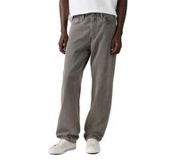 Levi's, Homme, Jeans, Gris, Taille: W29 L32 Jean ample droit en lin+ denim