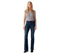 Levi's Jeans Femme 726 High Rise Flare Bleu Swell Taille 26W / 32L