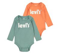 Levi's Unisex Poster Logo 2pk L/s Bodysuit Lily Pad Taille: 6-12M | T-Shirts Outlet | kids