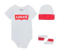 Levi's Ensemble Classic Batwing Blanc 6-12 mois Garçon