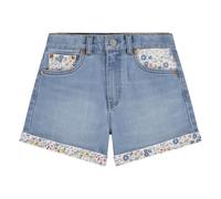 Levi´s ® Kids Print Block Mom Shorts Bleu 12 Years Fille