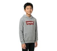Levi's Kids Sweat à capuche 'Batwing' Gris chiné/Rouge/Blanc Taille 152