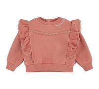 Levi's Girls Crew With Ruffle Terra Cotta Taille: 18M | Pulls Outlet | kids | Blanche