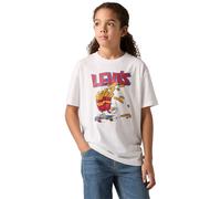 Levi´s ® Kids Ep641 Short Sleeve T-shirt Blanc 14 Years Garçon