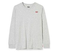 Levi's Kids Lvb L/S Batwing Chesthit Tee Garçon Grey Heather 4 Ans