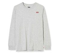 Levi's Kids - T-shirt manches longues Garçon LVB Batwing Chesthit - Gris chiné - 10 ans