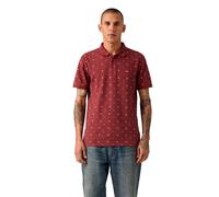 Levi's T-shirt Housemark Polo bleu pastel/rose pastel/bourgogne/blanc Taille S
