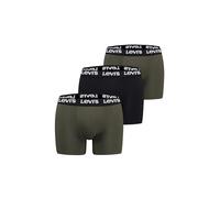 Levi´s Underwear Repeat Logo Brief Boxers 3 Units Vert,Noir L Homme
