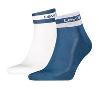 Levi´s ® Sport 2 Units Quarter Short Socks 2 Pairs EU 39-42
