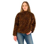 Levi´s ® Gemma Half Zip Sweatshirt Marron L Femme