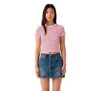 LEVI'S ® T-shirt rouge / blanc, Taille XS