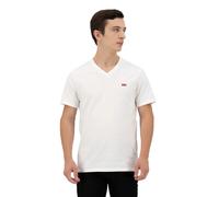 Levi's T-shirt Homme Original Housemark V-Neck col V Blanc XL