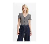 Levi's T-shirt Muse Vanilla Stripe Caviar Femme XS