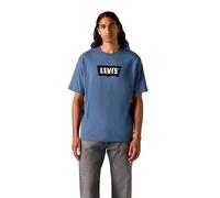 Levi's T-shirt Vintage BW Graphic avec logo – Bleu – Taille L