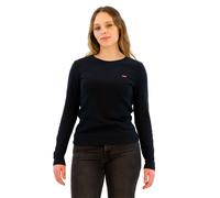 Levi's T-shirt manches longues Essential Housemark Femme Caviar M