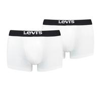 Levi's Caleçon Solid Basic Homme Lot de 10 Blanc/Noir XL