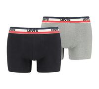 Levi's Boxers Underwear Logo Lot de 3 Noir/Gris Taille S Homme