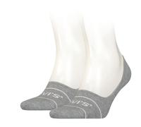 Levi's LEVIS Sport Low Rise Footie, Foot unisexe-adulte, Grey Melange, 35-38