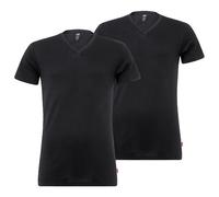 Levi's Lot de 2 T-shirts pour homme Maillot de corps Noir XXL