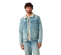Levi's Veste mi-saison Type III Sherpa Trucker bleu denim Taille L