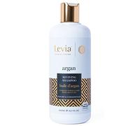 Levia | Shampooing Réparateur Argan | Lisse la fibre capillaire | Revitalise et fortifie le cheveu | Hydratation ultime | Huile d’Argan | Convient aux cheveux secs & abimés | Cruelty-free | 500 ml