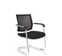 LEVIA V - Chaises cantilever Noir