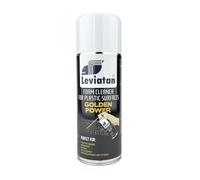 LEVIATAN GOLDEN POWER Mousse Nettoyant pour Plastique 400 ml - Nettoyant pour Ordinateur Portable, Tablette, Smartphones - Nettoyer les Surfaces en Plastique - A une Action Bactéricide