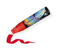 Leviatan | Stylo à Craie Pour Tableau Noir Lavable | Essuyable à Sec et Humide | Marqueur 15 mm | Pour Tableau | 28 g - Rouge