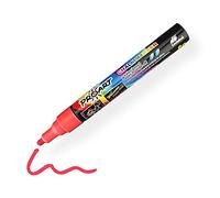 LEVIATAN | Stylos à Craie Essuyable à Sec et Humide | Marqueur Craie | 2-3 mm | Marqueurs à Craie Pour Tableau | 8 g - Rouge