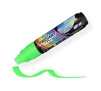 LEVIATAN Stylos à Craie | Pour Tableau Noir Lavable | Stylo à Craie Essuyable à Sec et Humide | Marqueur Craie | 10 mm | Marqueurs à Craie Pour Tableau | 15 g - Vert