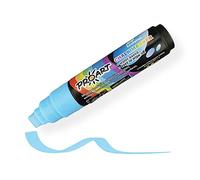 LEVIATAN Stylos à Craie | Pour Tableau Noir Lavable | Stylo à Craie Essuyable à Sec et Humide | Marqueur Craie | 10 mm | Marqueurs à Craie Pour Tableau | 15 g - Bleu