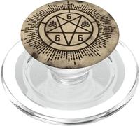 Leviathan Cross Pentagramme E-Girl Mall Trad Goth PopSockets PopGrip pour MagSafe