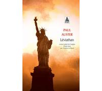 Léviathan Prix Médicis étranger 1993 - Paul Auster - Actes sud - Poche - Roman