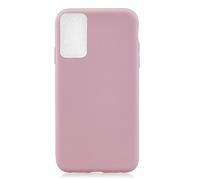 LeviDo Coque Compatible pour Samsung Galaxy A41 Étui Silicone Ultra Mince TPU Gel Souple Bumper Fine One Piece Housse Design Antichoc Bonbons Couleurs Case Cover, Rose 2