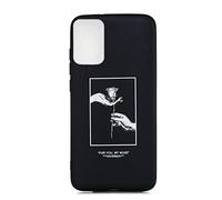 LeviDo Coque Compatible pour Xiaomi Redmi Note 11 Pro 4G 5G Étui Silicone Noir Housse Souple Mince Case Drôle Motif One Piece Bumper Ultra Fine Antichoc Cover, Rose