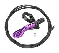 Levier à distance de compte-gouttes de tige ďe selle đe cyclisme - interrupteur d́e réglage d̄e position dé selle, contrôleur ďé post-activation entraîné par câble, mécanisme đé réglage d́é conduite V